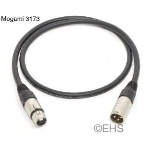  Mogami 3173 Ultra Heavy Gauge Mic cable 3 ft Electronics