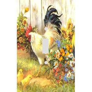  Garden Hens Decorative Switchplate Cover