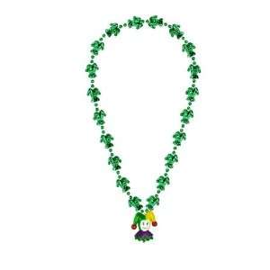  Mardi Gras Jester Beads with Jester Medallion Everything 