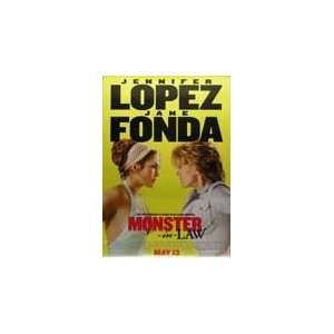  Monster in Law   Jennifer Lopez, Jane Fonda Poster 28x41 