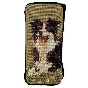  Border Collie Eyeglass Case 