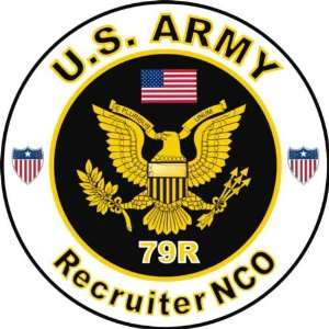  United States Army MOS 79R Recruiter NCO Decal Sticker 5.5 