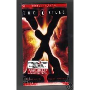   THE X FILES CONDUIT/ICE UNCUT VHS EPISODES + BONUSES 