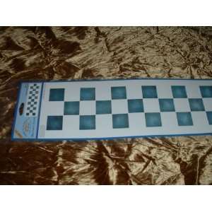    Triple Checkboard Stencil   Blue Laser Stencil