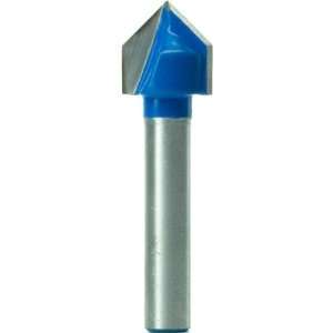  V Type Slotting Cutter Router Bit 1/4 x 1/2 Use Routing 