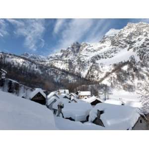  Alps in Winter, Alpe Devero, Piedmont Region, Italy 