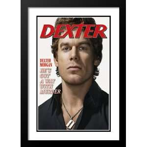  Dexter (TV) 20x26 Framed and Double Matted TV Poster 