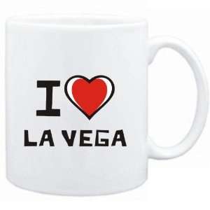  Mug White I love La Vega  Cities