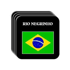  Brazil   RIO NEGRINHO Set of 4 Mini Mousepad Coasters 
