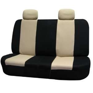   Bench Seat Covers, Airbag compatible and Split Bench, Beige / Black