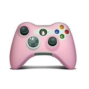 com Pink Silicone Case Skin Cover for Xbox 360 Controller with *FREE 