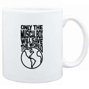  Mug White  Only the Musical Box will save the world 