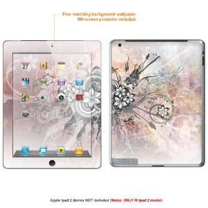 Protective Decal Skin skins Sticker (MATTE finish) for Apple Ipad 2 