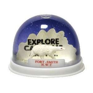 Fort Smith NWT Snow Globe