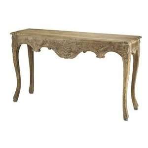 Currey and Company 3044 Rochette   Console Table, Natural 