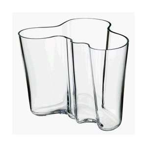  Clear Aalto Vase   3 3/4