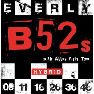  Everly B 52 Electric Strings .009 .046 Hybrid/9219 
