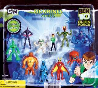 BEN 10 Figurines * Set of 10 CAKE TOPPER Party Favors  