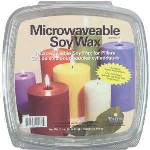  Microwaveable Soy Wax 1 Pound For Pillars & Votive
