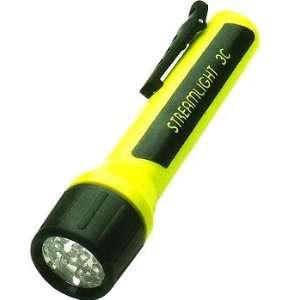   LED Propolymer Flashlight, White LEDs, Yellow 33200