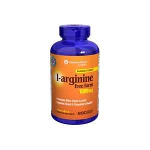  L Arginine 1000MG 200 Tablets