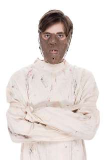 HANNIBAL LECTER MASK scary adult mens adult costume  