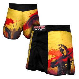 MMA BJJ UFC Muay Thai Shorts SPARTAN  