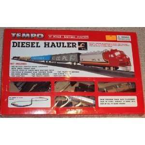  Tempo N Scale Battery Powered Diesel Hauler Toys 