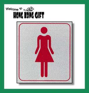 Ladies Mens Toilet Symbol Restroom Washroom Sign Door  