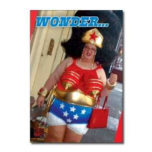  Funny Birthday Card Wonder Woman Humor Greeting Chris 