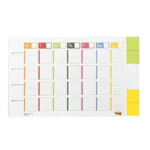  Post it Weekly Planner, 17 15/16 Inches x 11 15/16 Inches 