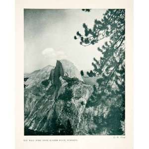  1922 Print Half Dome Glacier Point Yosemite National Park 