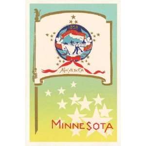  Minnesota Flag , 3x4