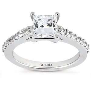  1.05 Ct. Trellis Diamond Engagement Ring Jewelry