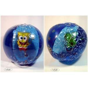  1x Spongebob Squarepants Beach Balls Inflatable Blow Up 