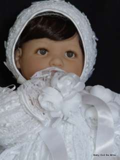 New in Box Berenguer Special Edition Retired Baby In Christening Gown 