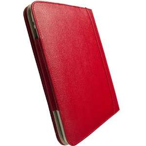    Krusell Gaia Leather Folio Case for iPad 1st Gen (Red) Electronics