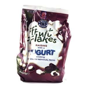 Fruit Bowl Yoghurt Flakes Raisin 8 Pack 160g  Grocery 