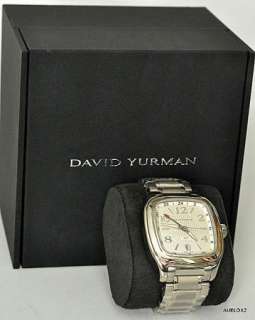   New $3,650 DAVID YURMAN Mens Belmont GMT Automatic Watch Sale  