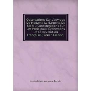   FranÃ§oise (French Edition) Louis Gabriel Ambroise Bonald Books