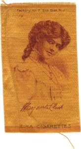 1910 Zira Cigarette Actress Tobacco Silk Marguerite Clark (1883 1940 