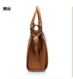 NEW Satchel PU LEATHER Portable handbag messenger women ladies 