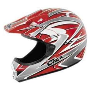   UX 22 COSMIC RED_SIL YLG MOTORCYCLE Off Road Helmet Automotive