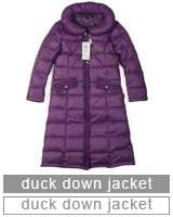 wholesale sale clear stores hooded feather Fur Duck Down Fill hoody 