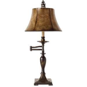 Uttermost 27 Inch Romina Table Lamp In Antique Bronze 
