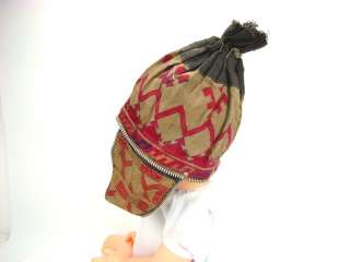 Turkman Tribal Cotton Baby HAT BellyDance Doll 750a6  