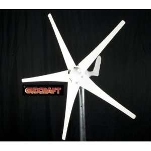  GudCraft WG450 450 Watt 24 Volt 5 Blade Residential Wind 