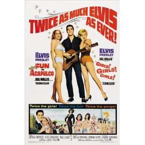   27x40 Elvis Presley Ursula Andress Elsa Cardenas