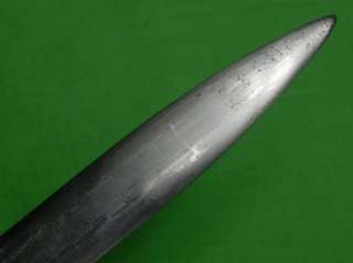 Vintage US Custom Made THEATER Stiletto Huge Fighting Knife  