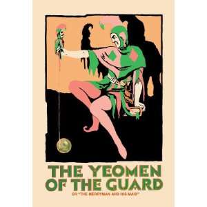  The Yeomen of the Guard   The Jester 28x42 Giclee on 